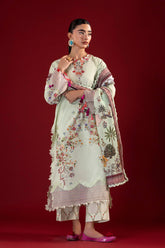 Unstitched Printed 3 Piece Lawn Suit