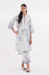 Stitched Printed Shirt + Culotte