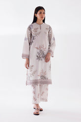Stitched Printed Slub Shirt + Culotte