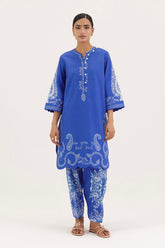 Stitched Printed Dobby Shirt+ Shalwar