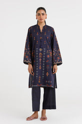Stitched Printed Lawn Shirt+ Culotte