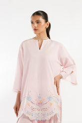Stitched Embroidered Lawn Shirt+ Shalwar