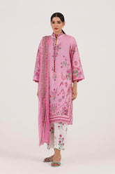 Stitched Embroidered Muzlin Suit