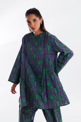 Stitched Printed Khaddar Shirt + Shalwar