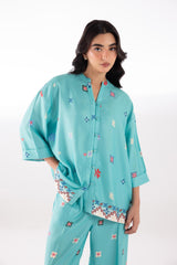 Stitched Stripe Shirt + Culotte