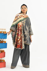 Unstitched 3 Piece Slub Suit