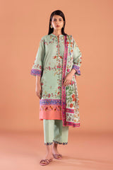 Unstitched Mahay Lawn 3 Piece Suit