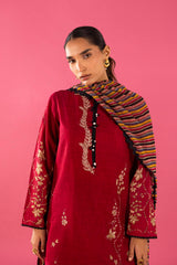 Unstitched 3 Piece Lawn Suit