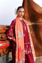 Unstitched Muzlin Lawn 3 Piece Suit