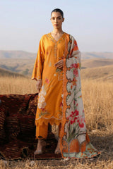 Unstitched Muzlin Lawn 3 Piece Suit