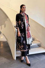 Unstitched Muzlin Lawn 3 Piece Suit