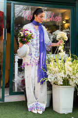 Unstitched Muzlin Lawn 3 Piece Suit