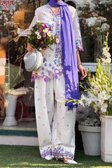 Unstitched Muzlin Lawn 3 Piece Suit