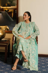 Stitched Embroidered Cotton Slub Shirt