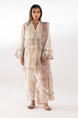 Stitched Embroidered Jacquard Suit