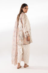 Stitched Embroidered Jacquard Suit