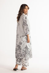 Stitched Printed Textured Shirt