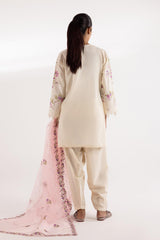 Stitched Luxury Lawn Suit