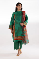 Stitched Printed Lawn Suit
