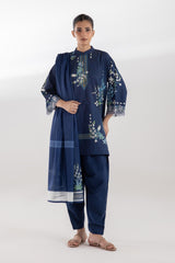 Stitched Printed Lawn Suit