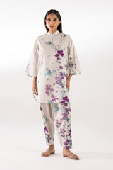 Stitched Printed Lawn Shirt + Shalwar