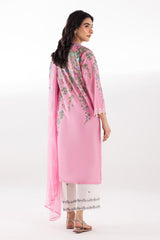 Stitched Embroidered Muzlin Lawn Suit