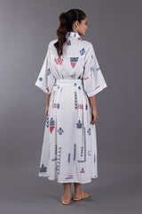 Stitched Printed Dress