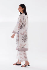 Stitched Printed Slub Shirt + Culotte