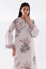 Stitched Printed Slub Shirt + Culotte