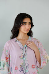 Stitched Printed Muzlin Suit