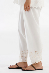 Stitched Lawn Embroidered Shalwar