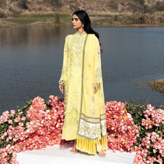Unstitched Luxury Lawn Suit