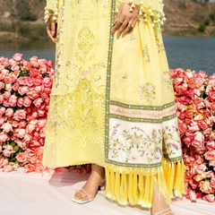 Unstitched Luxury Lawn Suit