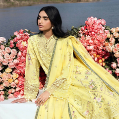 Unstitched Luxury Lawn Suit
