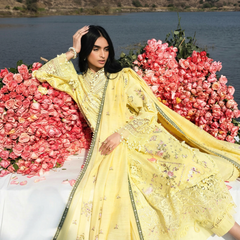 Unstitched Luxury Lawn Suit